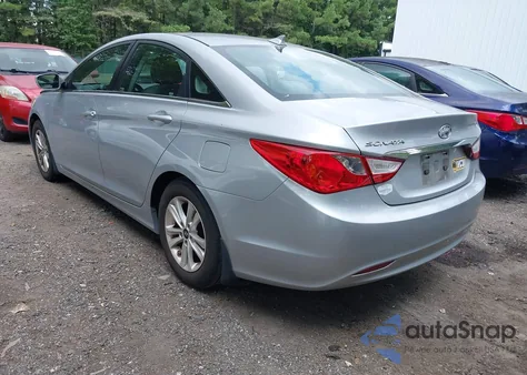 2013 Hyundai Sonata Gls из США, поврежденный, VIN 5NPEB4AC4DH552075